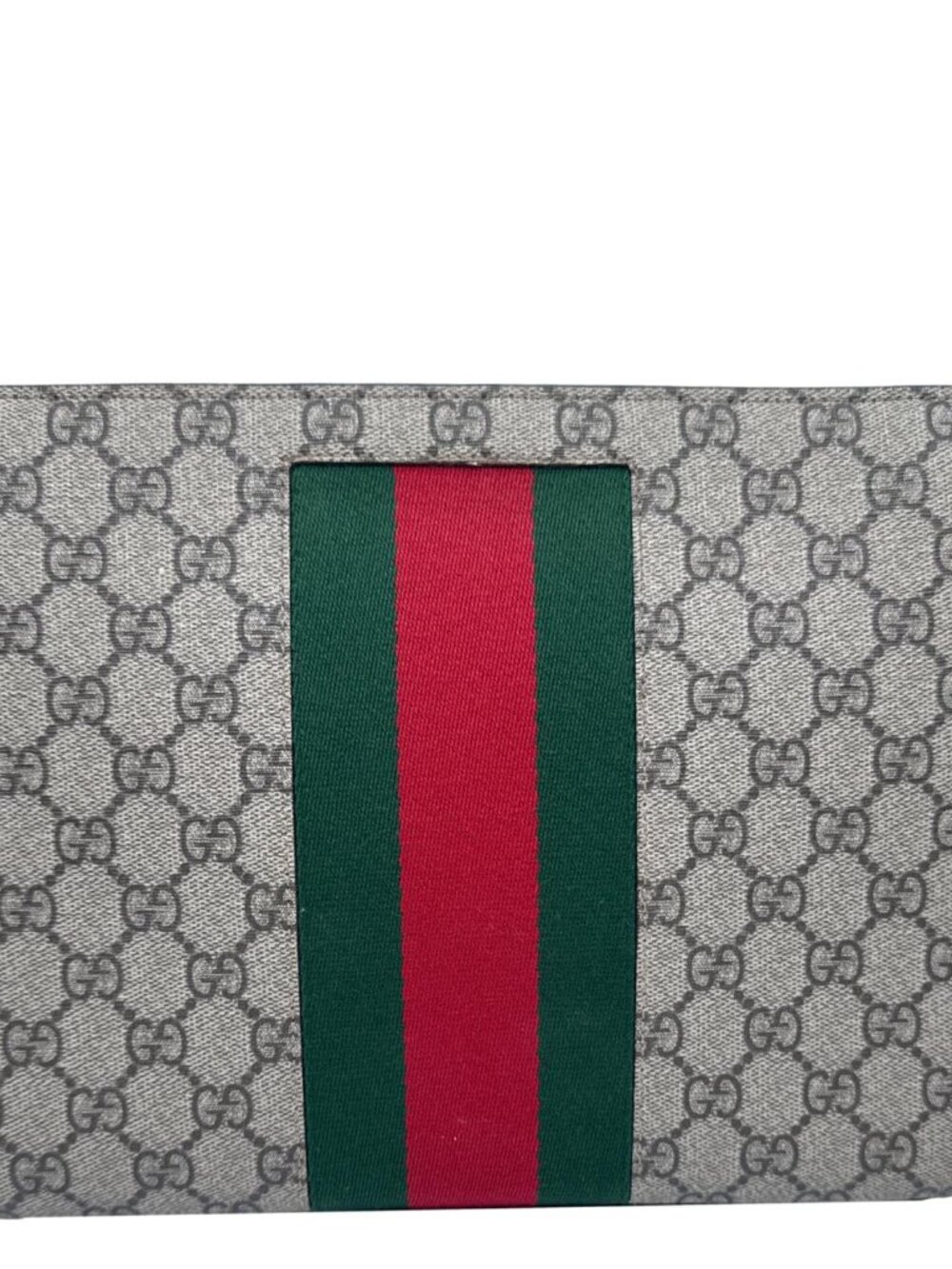 Gucci  Ophidia GG Supreme Canvas Pouch Beige 475316